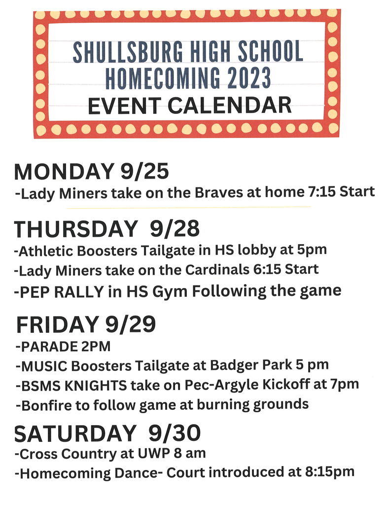 Live Feed School District of Shullsburg